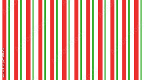 Christmas candy stripe seamless pattern. Red and green candy cane background. Christmas present pattern. Holiday lines backdrop. Xmas gift wrapping print. Vector Illustration on white background.