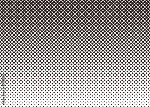 Wallpaper Mural Seamless Monochrome Vector Screen Tones Isolated On A White Background. Horizontally Repeatable. Torontodigital.ca