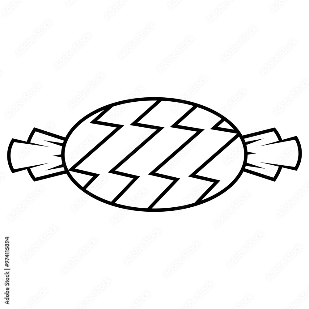 Candy Line Art Candy Line Art