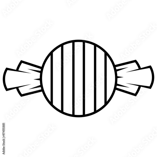 Candy Line Art