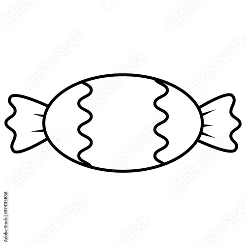 Candy Line Art