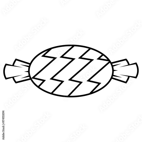 Candy Line Art