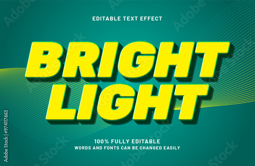 Canvas Print bright light editable text effects with a lights and music theme