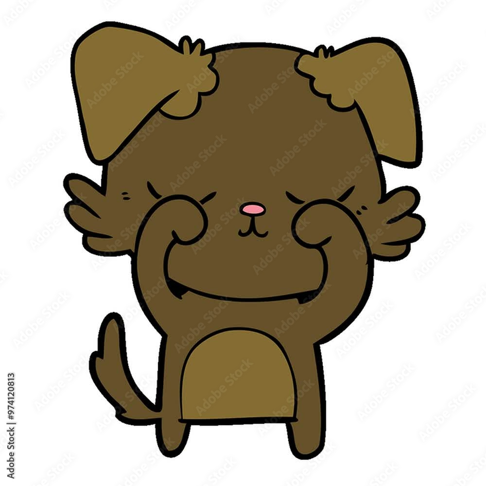 cute cartoon dog cute cartoon dog