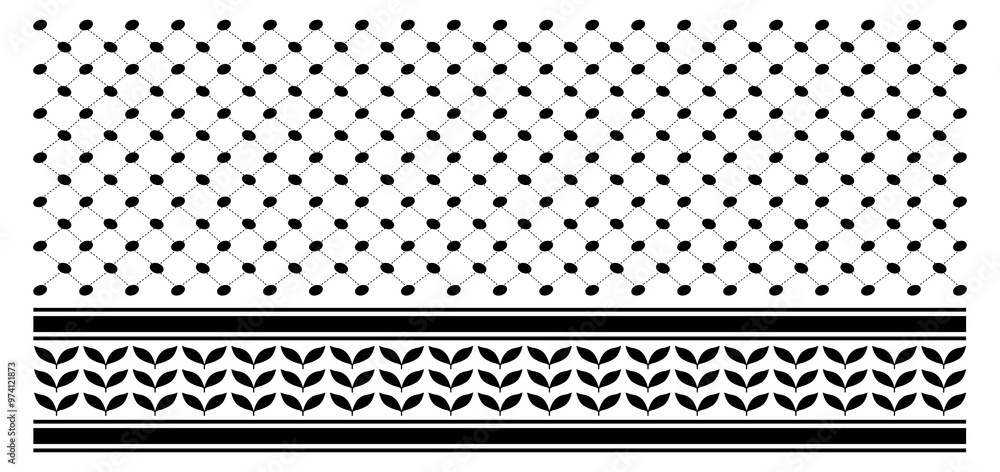 Palestine keffiyeh pattern vector Palestine keffiyeh pattern vector