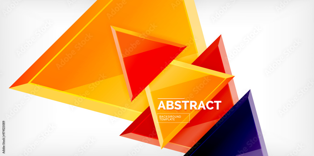 Triangle glass shapes geometric abstract background. Vector Illustration For Wallpaper, Banner, Background, Card, Book Illustration, landing page Triangle glass shapes geometric abstract background. Vector Illustration For Wallpaper, Banner, Background, Card, Book Illustration, landing page