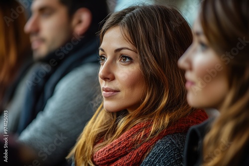 People Sitting Together