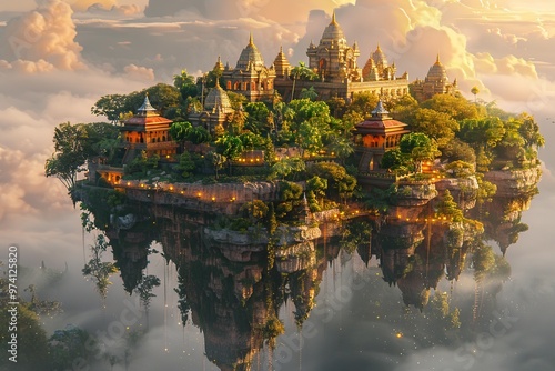 Floating Island Temple photo