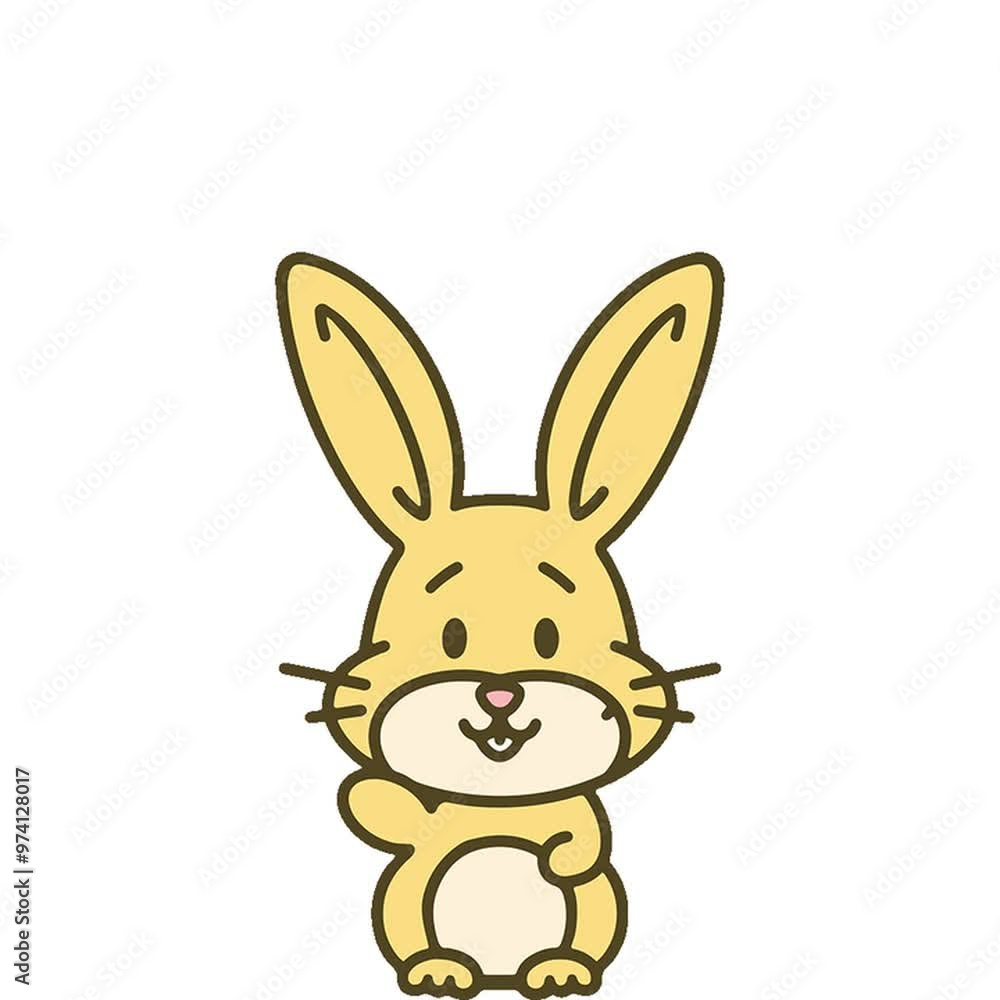 cute cartoon rabbit cute cartoon rabbit
