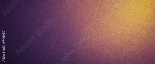 Abstract purple and orange gradient background. banner backdrop noise texture copy space