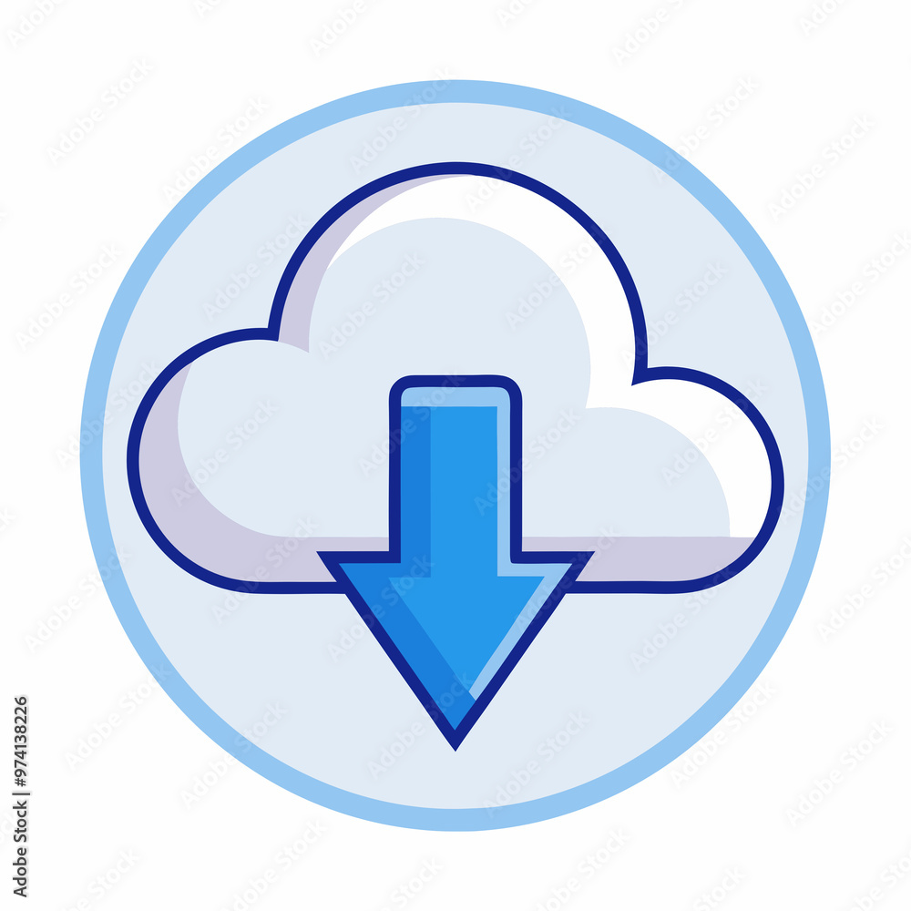 cloud computing icon cloud computing icon