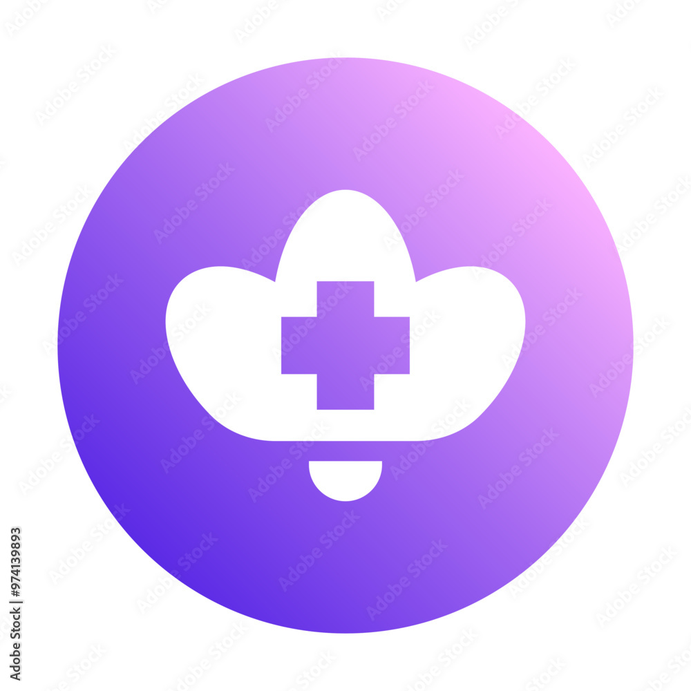 Vegetable Icon Circular Gradient Glyph Style Vegetable Icon Circular Gradient Glyph Style