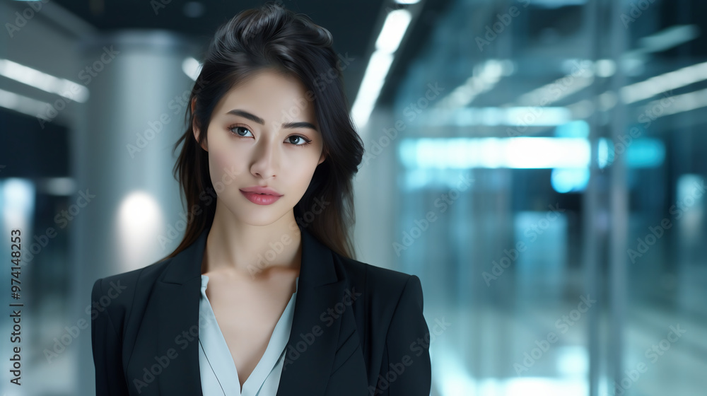 仮想空間ビジネス女性四Generative AI 仮想空間ビジネス女性四Generative AI