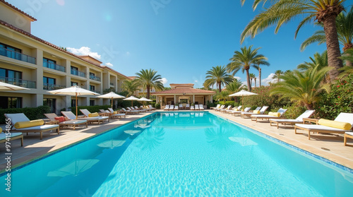 Wallpaper Mural 호텔 수영장 Torontodigital.ca