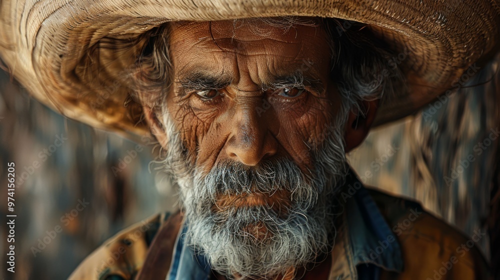 impressionist portrait of a Spanish peasant. impressionist portrait of a Spanish peasant.