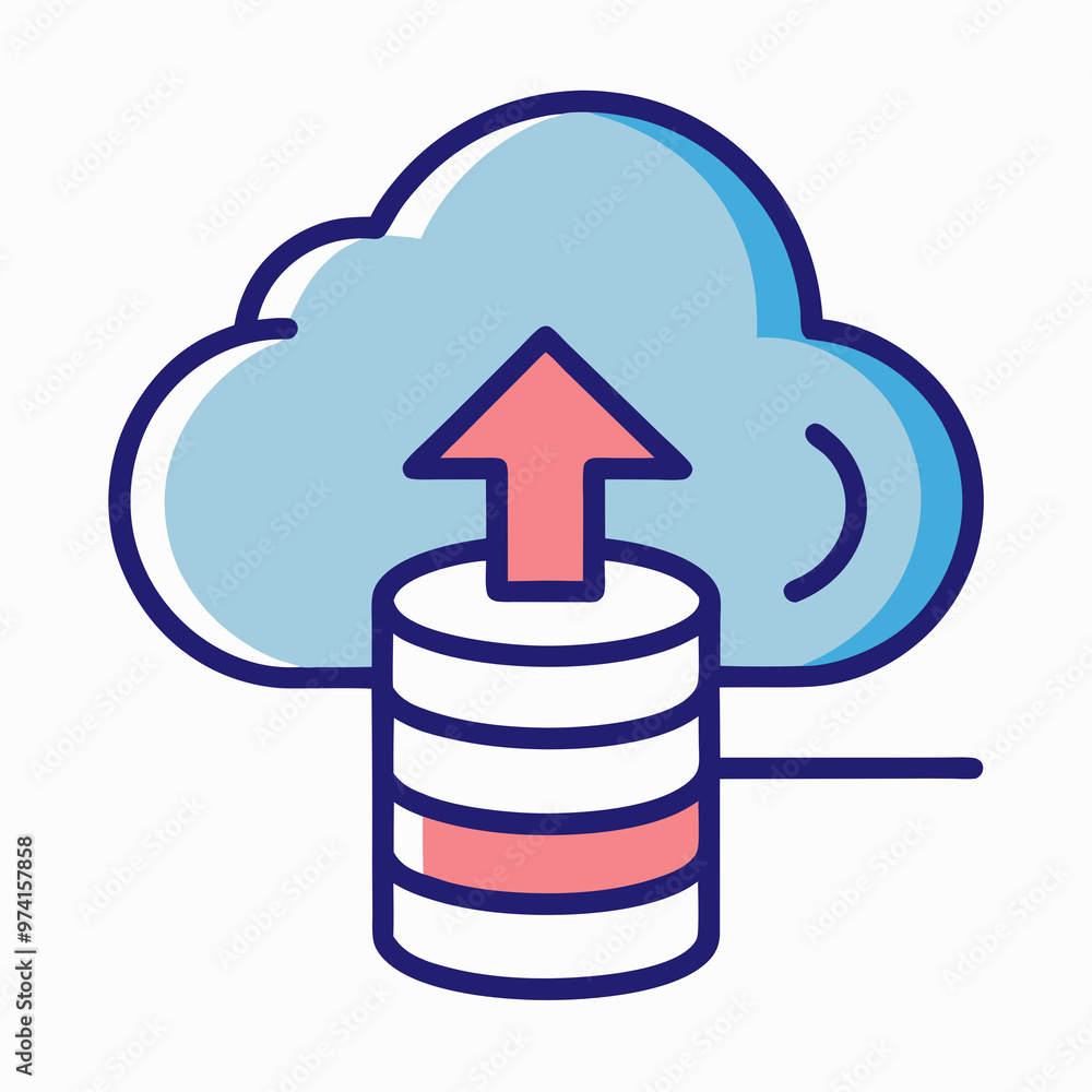 cloud computing illustration cloud computing illustration