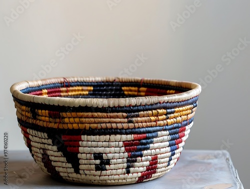 Baskets made of natural materials. Baskets made of natural materials