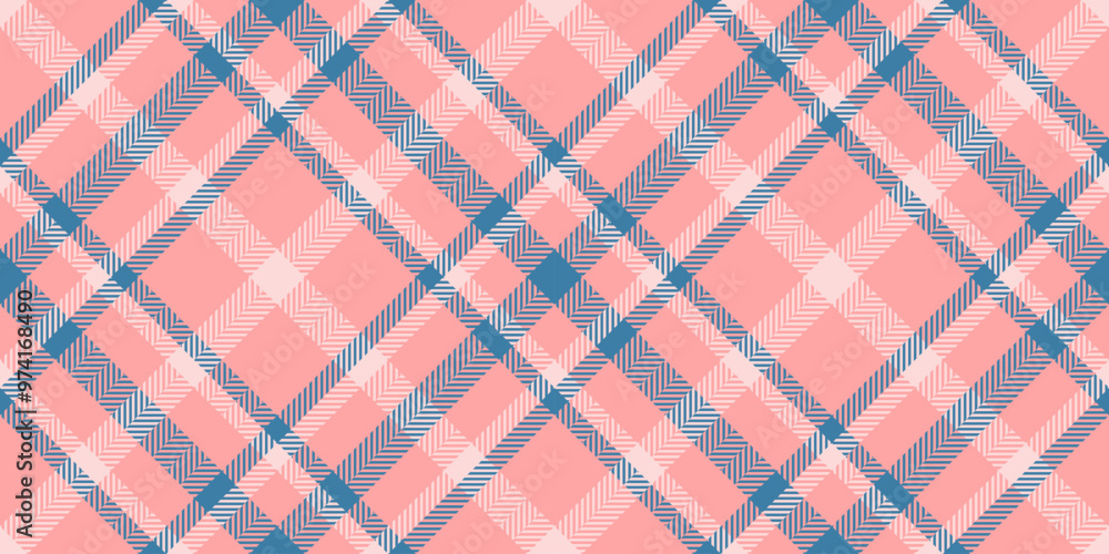 Yard check texture fabric, rustic tartan plaid vector. Velvet background textile seamless pattern in red and cyan colors. Yard check texture fabric, rustic tartan plaid vector. Velvet background textile seamless pattern in red and cyan colors.