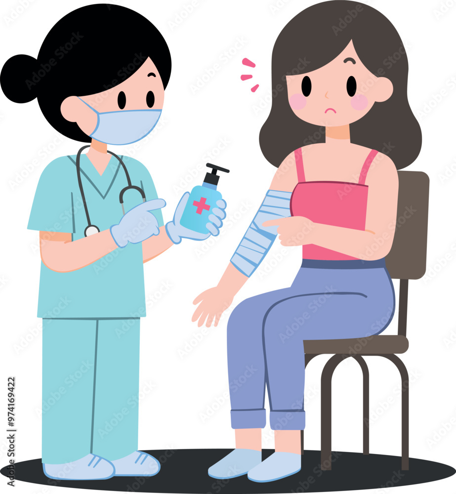 Help with injuries that need treatment