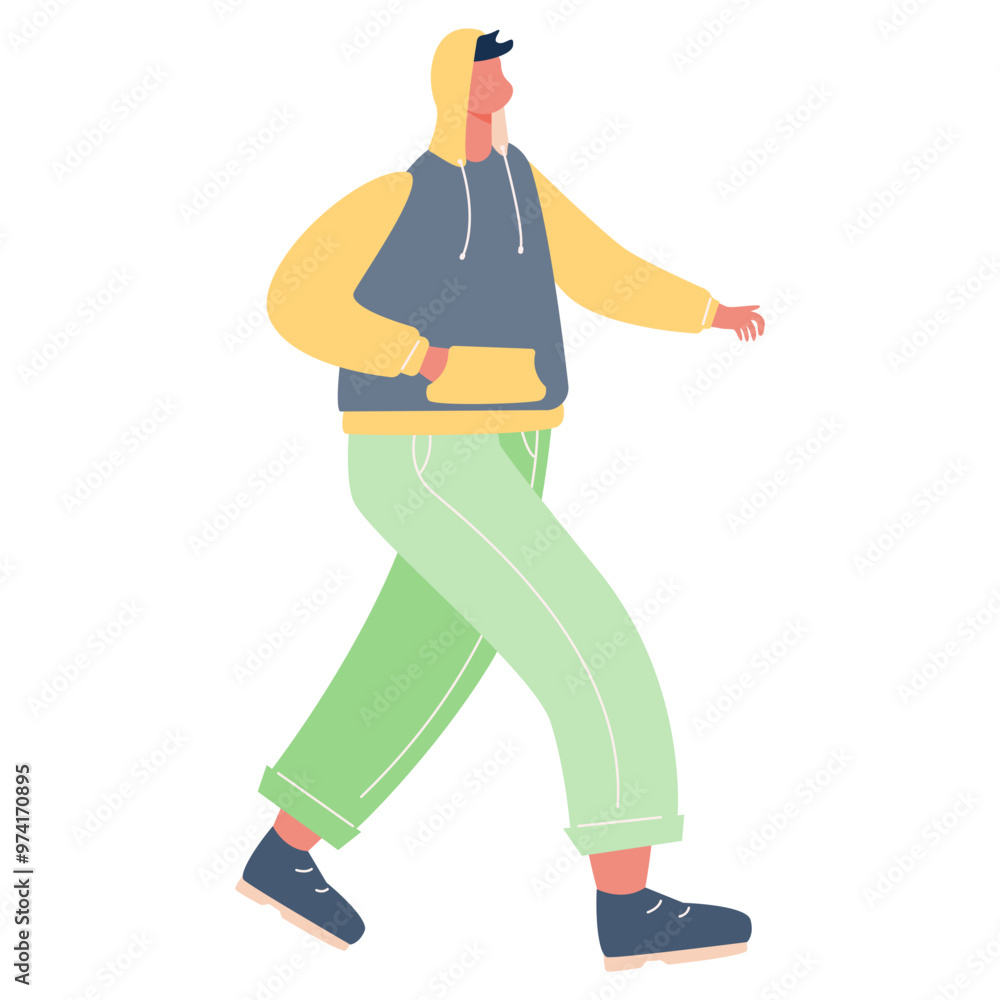 Fototapeta premium People Diverse Walking