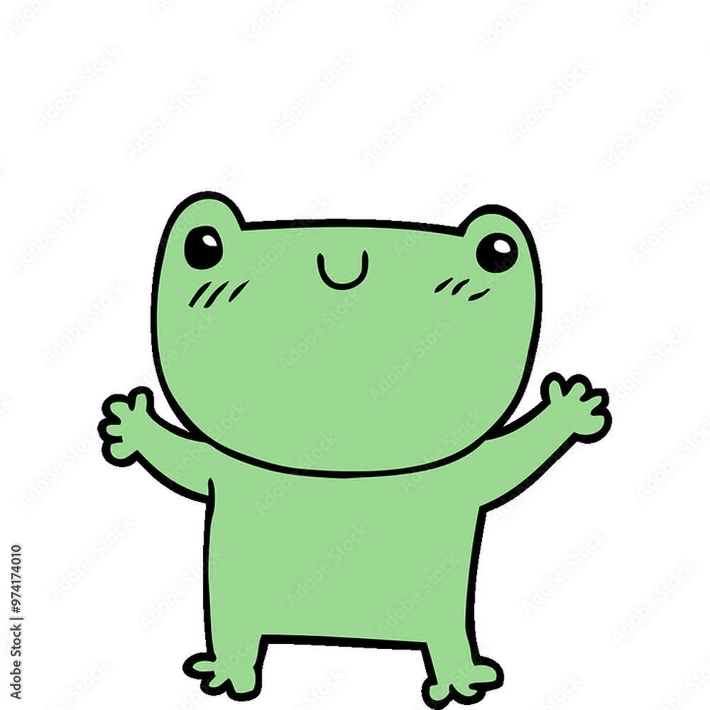 cartoon frog cartoon frog