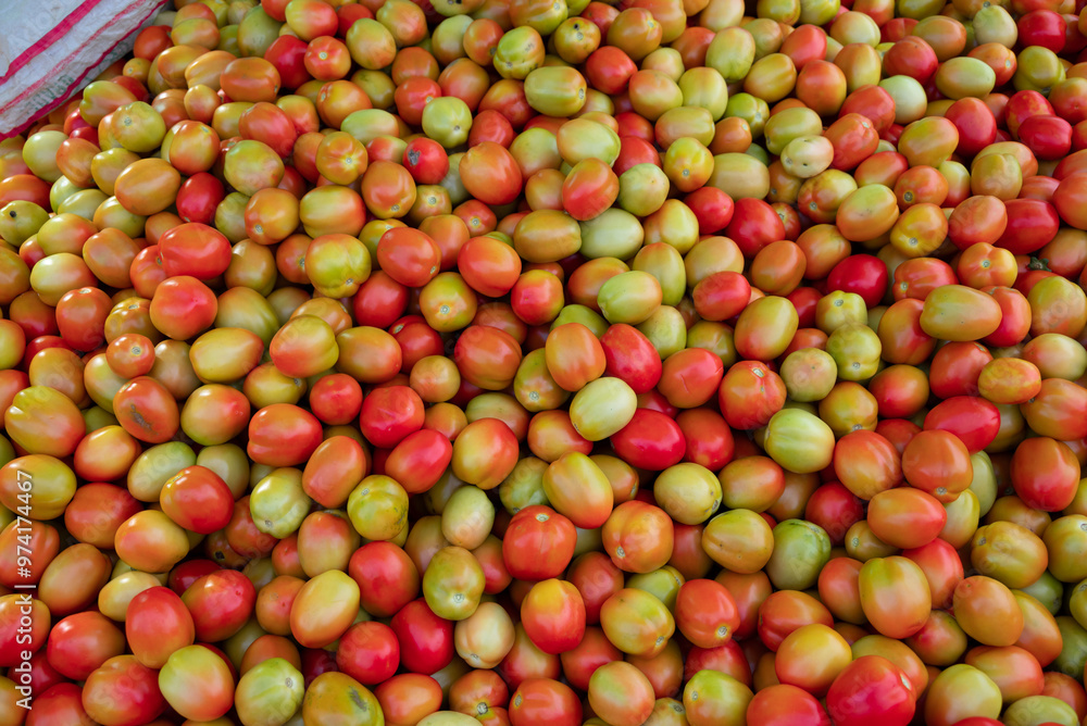 Fresh ripe tomatoes sold in a supermarket. Fresh red tomatoes, Red tomatoes background Fresh ripe tomatoes sold in a supermarket. Fresh red tomatoes, Red tomatoes background