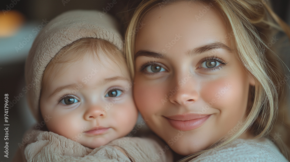Happy family. Loving mother and baby. They enjoy spending time together. A woman plays with her daughter. The concept of happy motherhood. Happy family. Loving mother and baby. They enjoy spending time together. A woman plays with her daughter. The concept of happy motherhood.