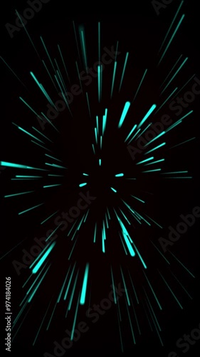 abstract line background. Blue stars.