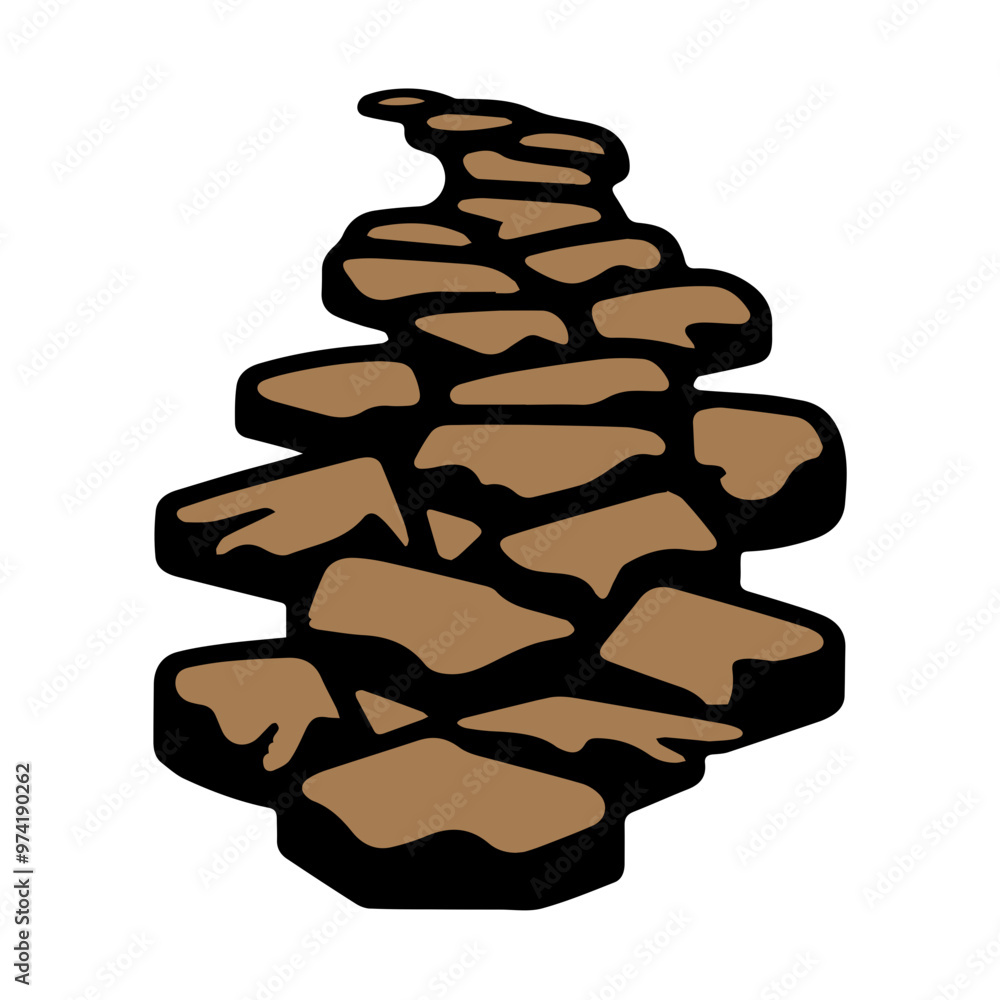 Stone Pathway clip art 