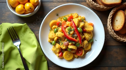 Jamaican Saltfish and Ackee National Dish