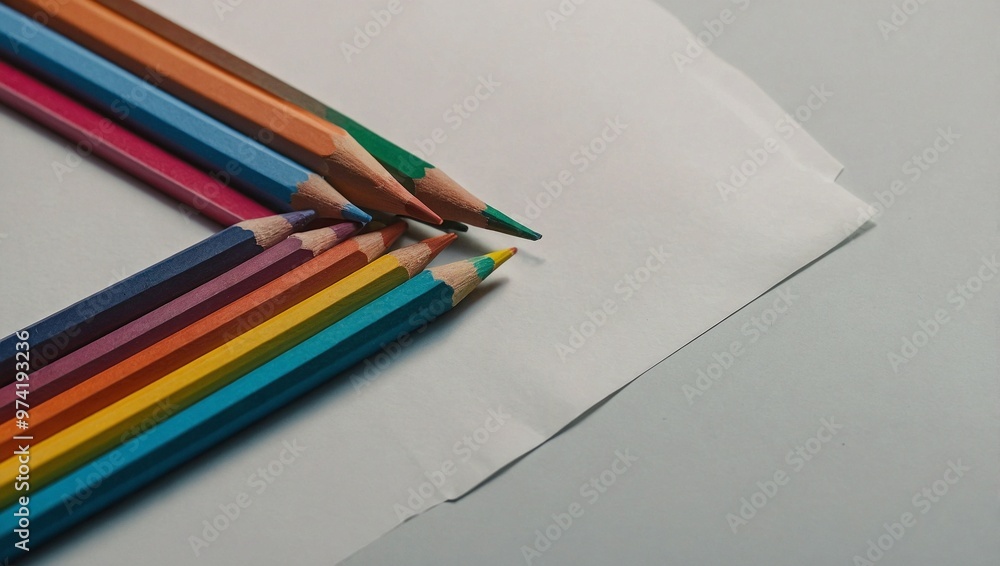 color pencils on paper