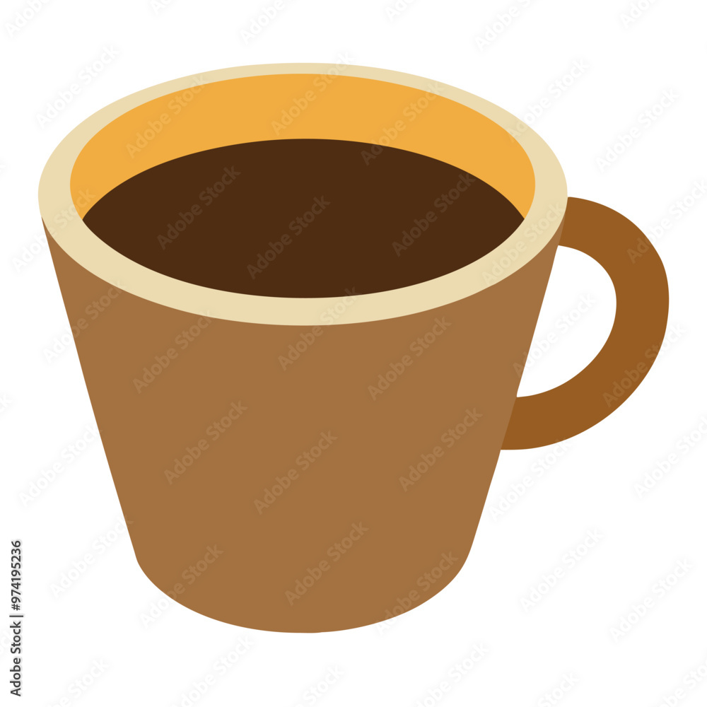 Coffee cup logo icon vector illustration.
Coffee cup logo icon vector illustration.