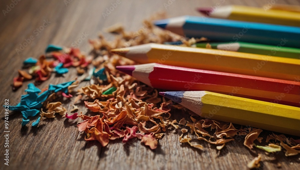 pencils in a basket