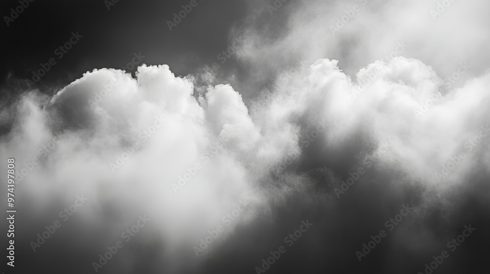 Clouds gather in the sky, creating a dramatic, ethereal scene. Clouds gather in the sky, creating a dramatic, ethereal scene.