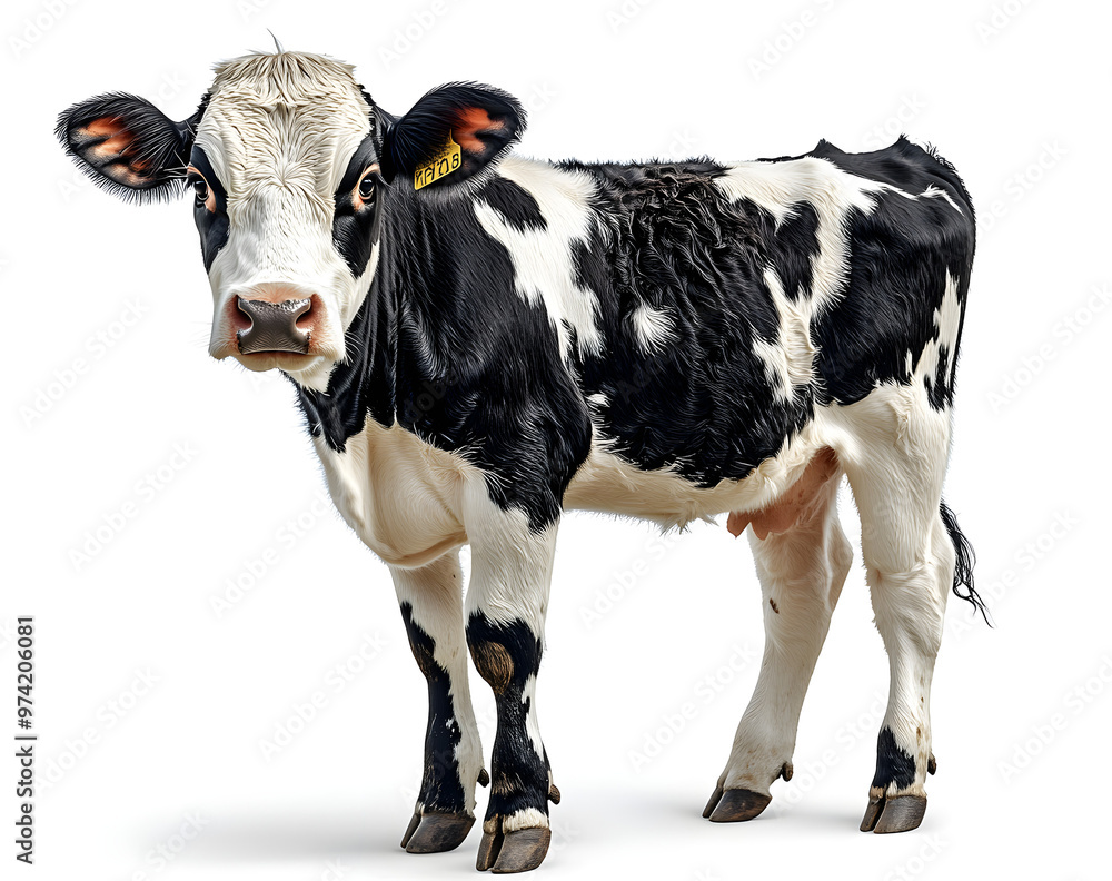 “Black and White Cow Standing Isolated on a Transparent Background, Perfect for Agricultural, Dairy Industry, and Farm-Themed Designs, Showcasing Livestock in a Clean, Minimalist Style Ideal for Brand “Black and White Cow Standing Isolated on a Transparent Background, Perfect for Agricultural, Dairy Industry, and Farm-Themed Designs, Showcasing Livestock in a Clean, Minimalist Style Ideal for Brand