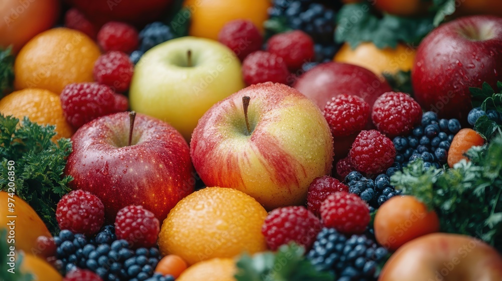 Fresh Fruit and Berries Still Life Photography Fresh Fruit and Berries Still Life Photography