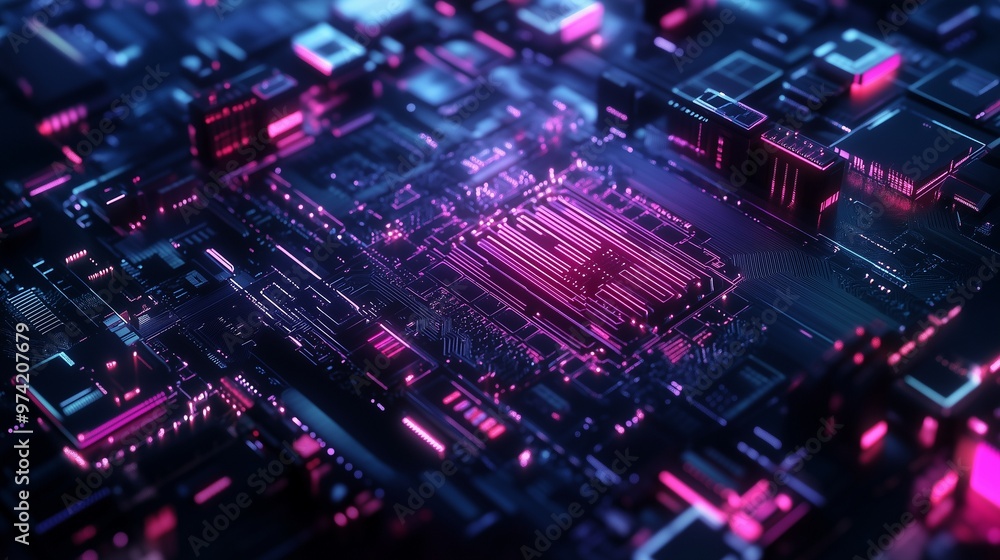Digital circuit blue light line technology computer system information science Digital circuit blue light line technology computer system information science