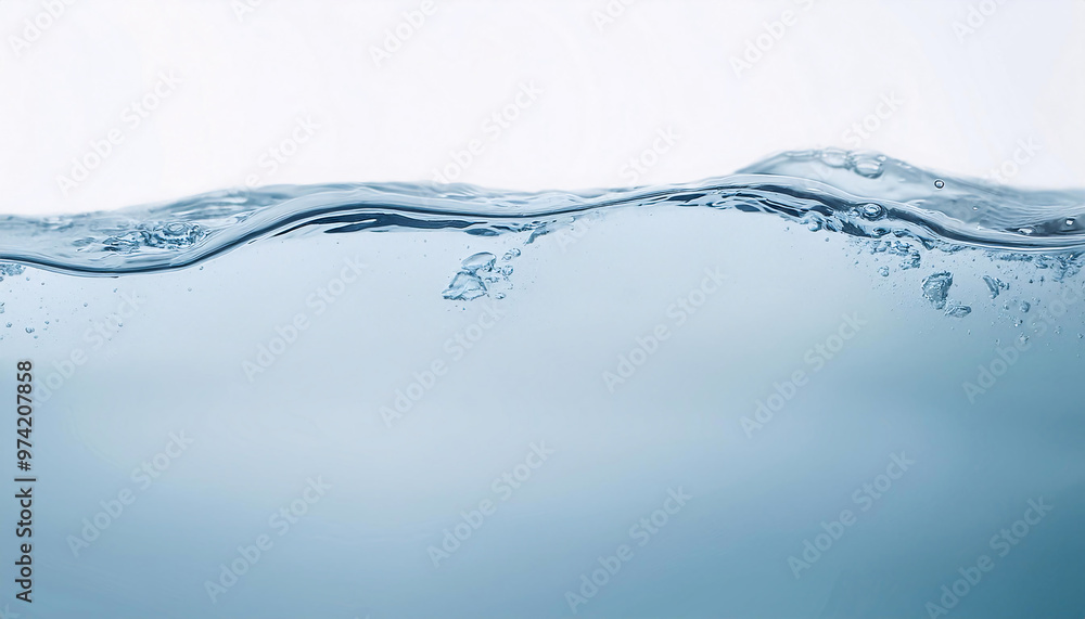 水面の境界線。潤いのイメージ。 水面の境界線。潤いのイメージ。