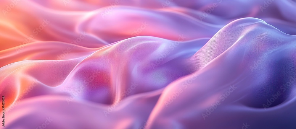 Abstract Fabric Texture with Soft, Shimmering Colors. Soft Draped Fabric Texture. Background With Flowing Cloth. Generate Ai Image Abstract Fabric Texture with Soft, Shimmering Colors. Soft Draped Fabric Texture. Background With Flowing Cloth. Generate Ai Image