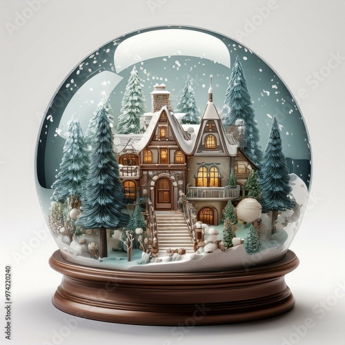 christmas tree with snowman, illustration, vector, celebration, snowflake, christmas
