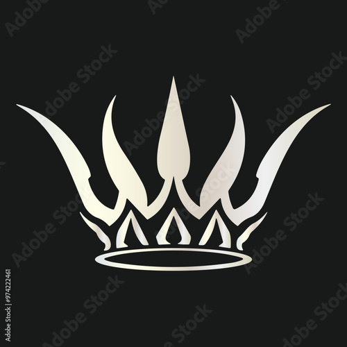 crown classic decorative icon