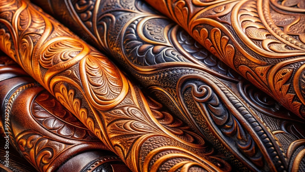 Softly lit, the intricate horsehide patterns unfold, a kaleidoscope of tones and textures, revealing the subtle nuances Softly lit, the intricate horsehide patterns unfold, a kaleidoscope of tones and textures, revealing the subtle nuances