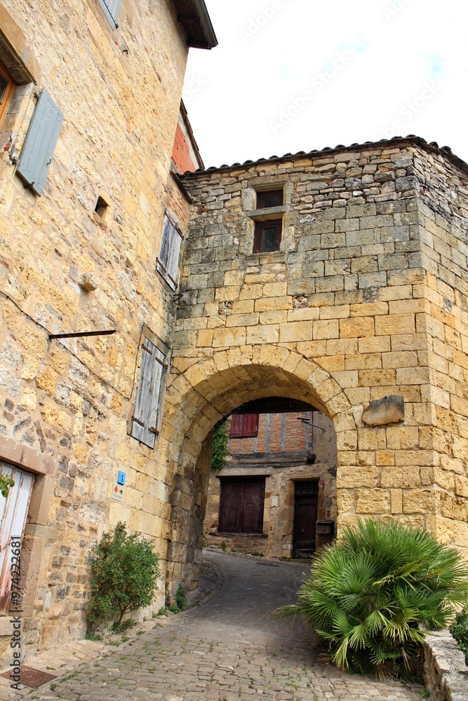 Old village of Cordes-sur-Ciel in France Old village of Cordes-sur-Ciel in France