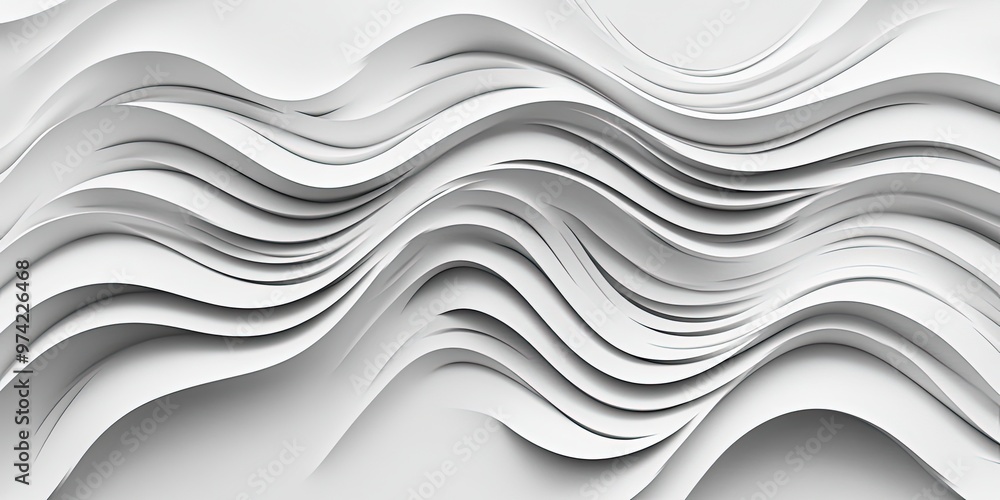 Obraz premium abstract wavy background