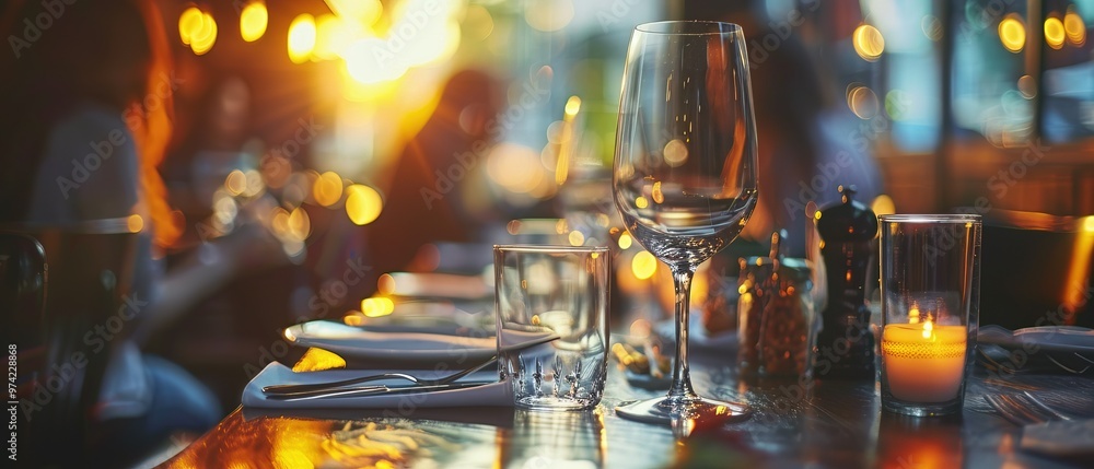 blurred restaurant background with some people eating blurred restaurant background with some people eating