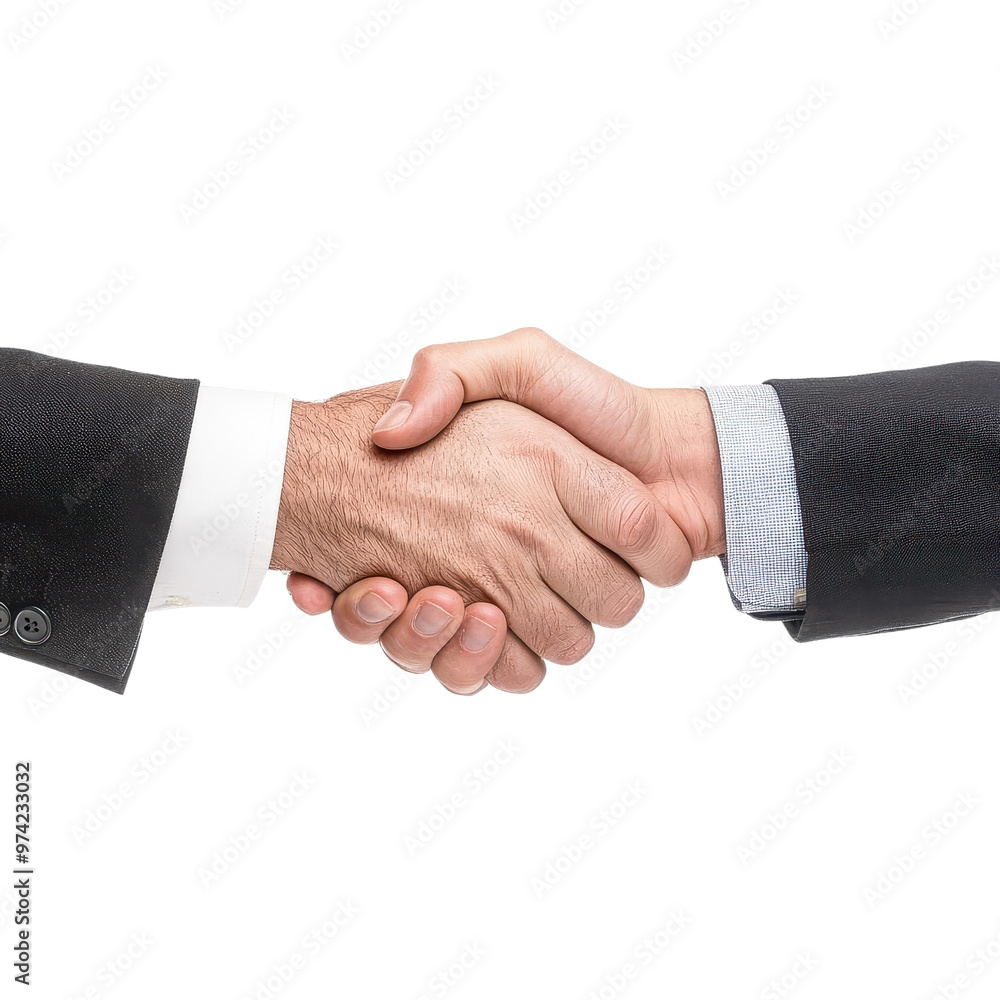 A close-up image of two businesspeople shaking hands, symbolizing agreement, partnership, or successful negotiation in corporate environment. A close-up image of two businesspeople shaking hands, symbolizing agreement, partnership, or successful negotiation in corporate environment.