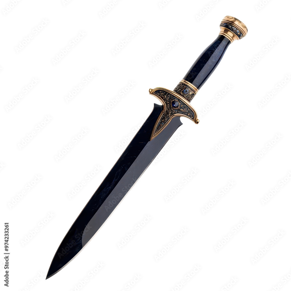 A detailed blade with a decorative handle, showcasing elegance and craftsmanship in weapon design, perfect for historical themes. A detailed blade with a decorative handle, showcasing elegance and craftsmanship in weapon design, perfect for historical themes.