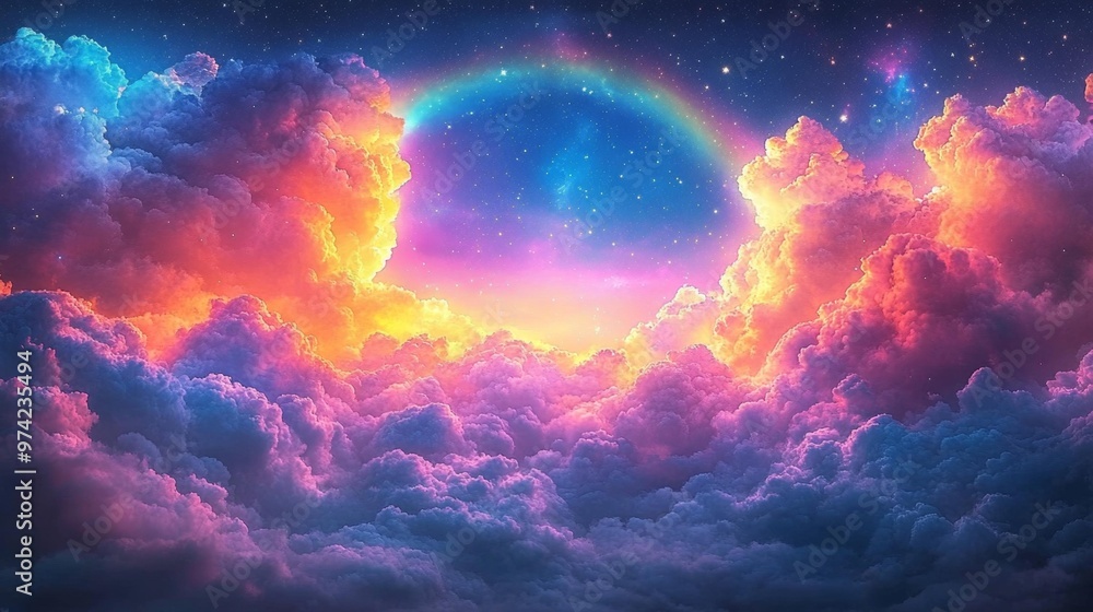 Magical Cloud Rainbow Generative AI Magical Cloud Rainbow Generative AI