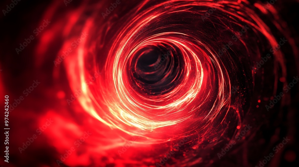 Red Abstract Circle Background Red Abstract Circle Background