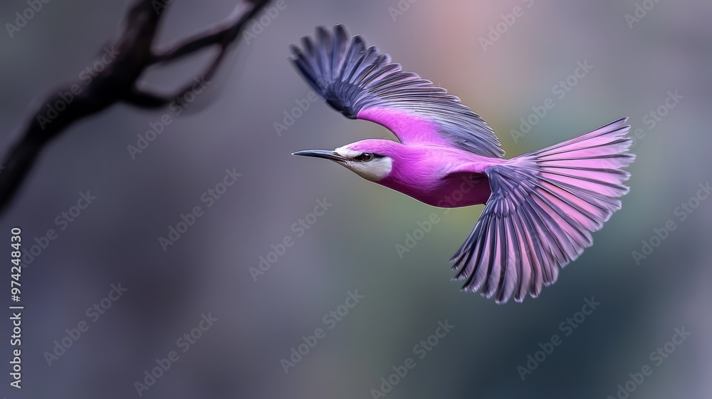 Obraz premium indistinct, blury sky